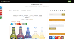 Desktop Screenshot of planetveggie.co.uk